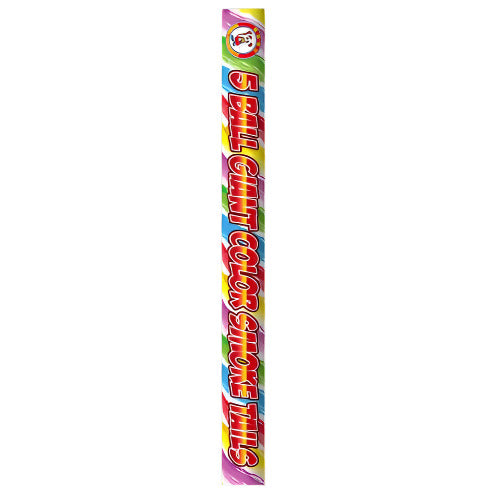 Color smoke tail roman candle