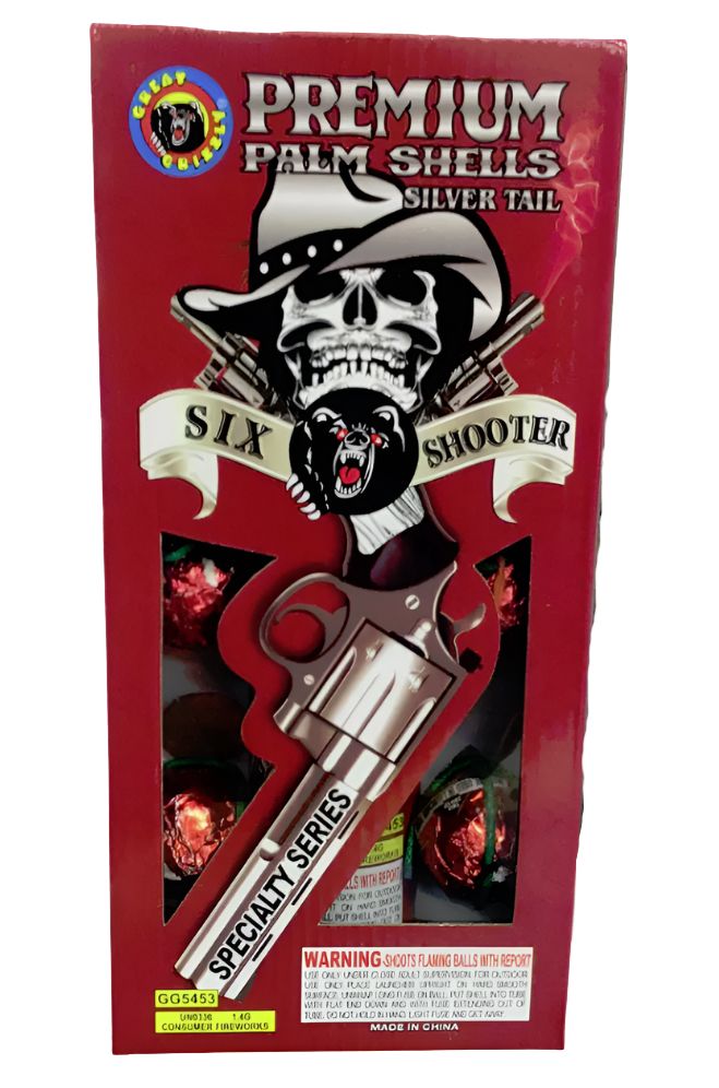 Six Shooter Palm Shells