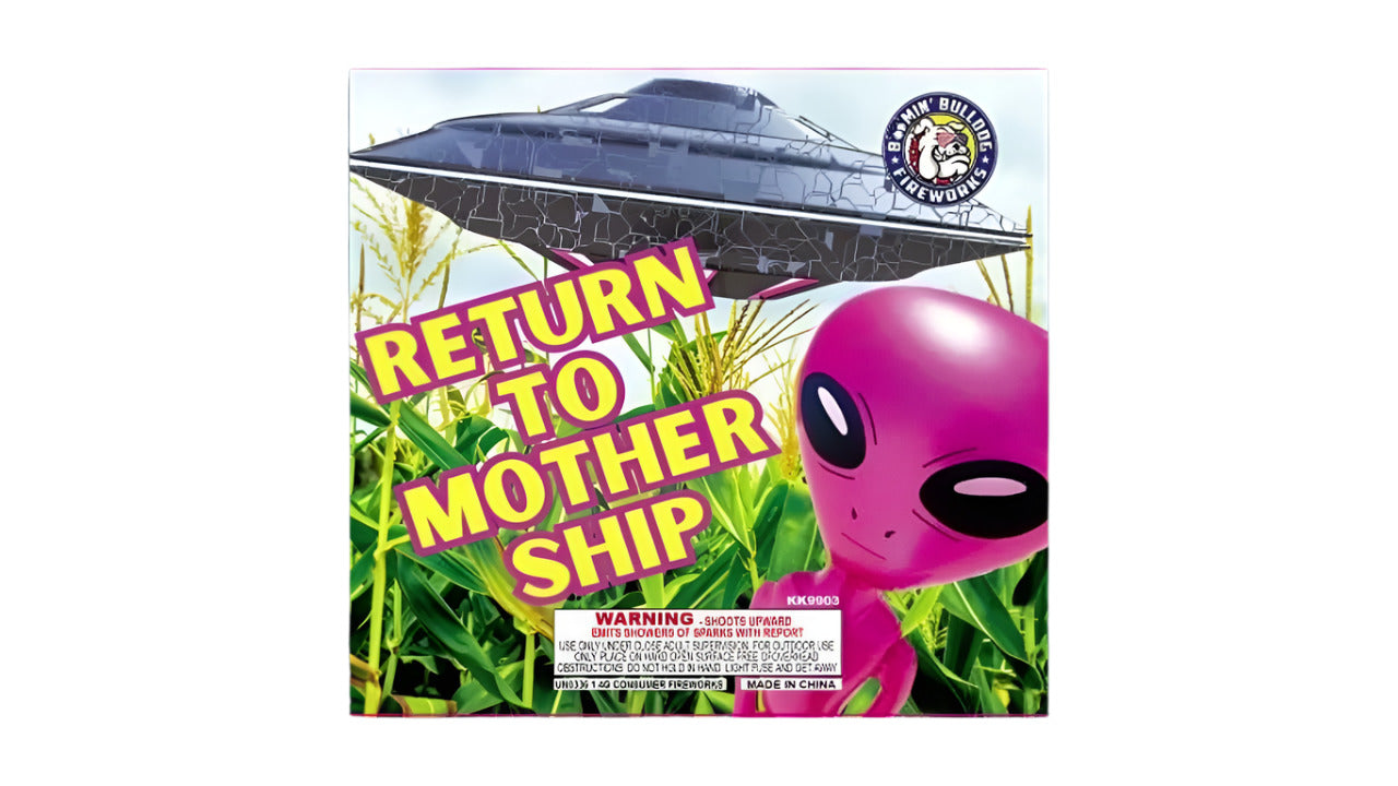 Return To Mothership - single shot girandola