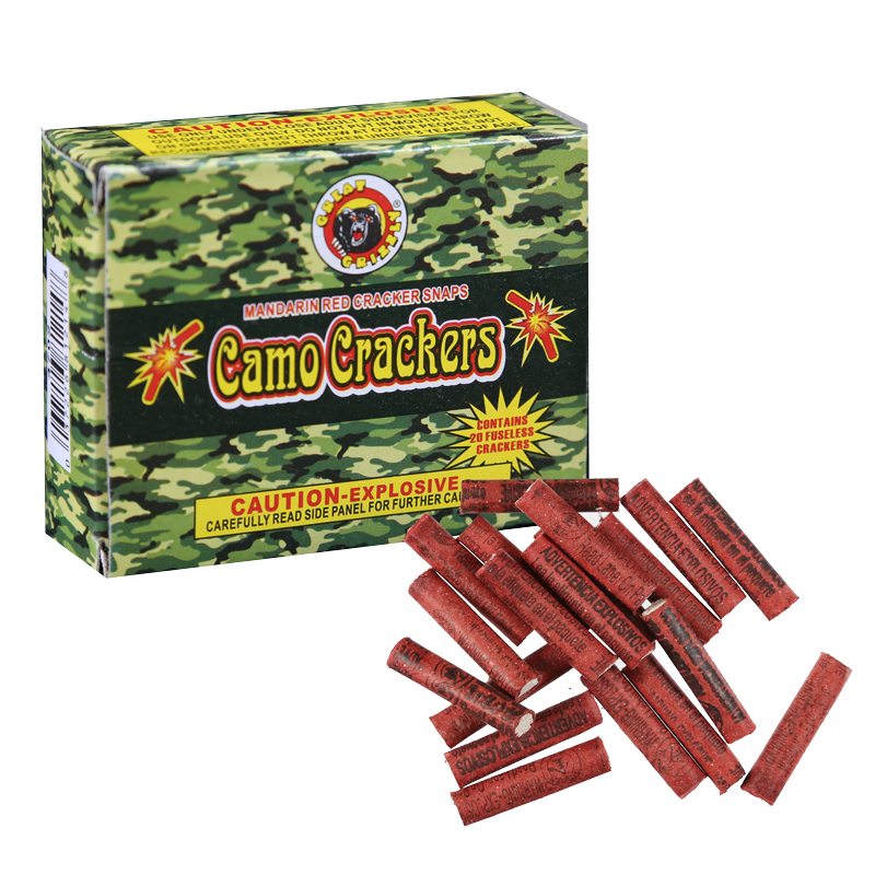 Camo Cracker Adult Snaps