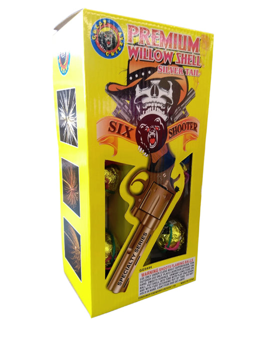 Six Shooter - Willow Shell w/ Silver Tail