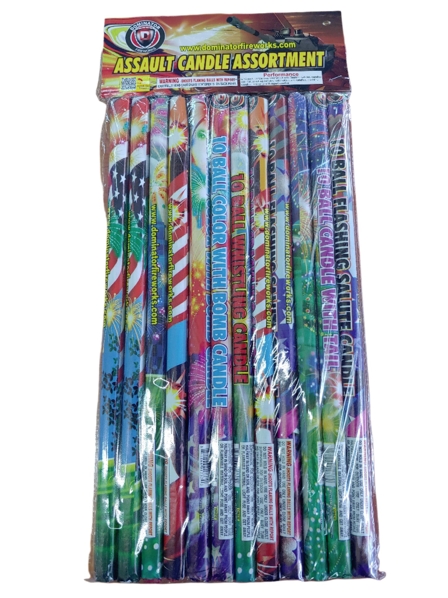 Roman Candle Assortment 12 pk