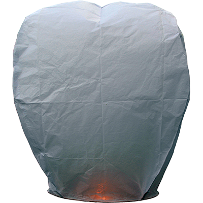White Sky Lantern