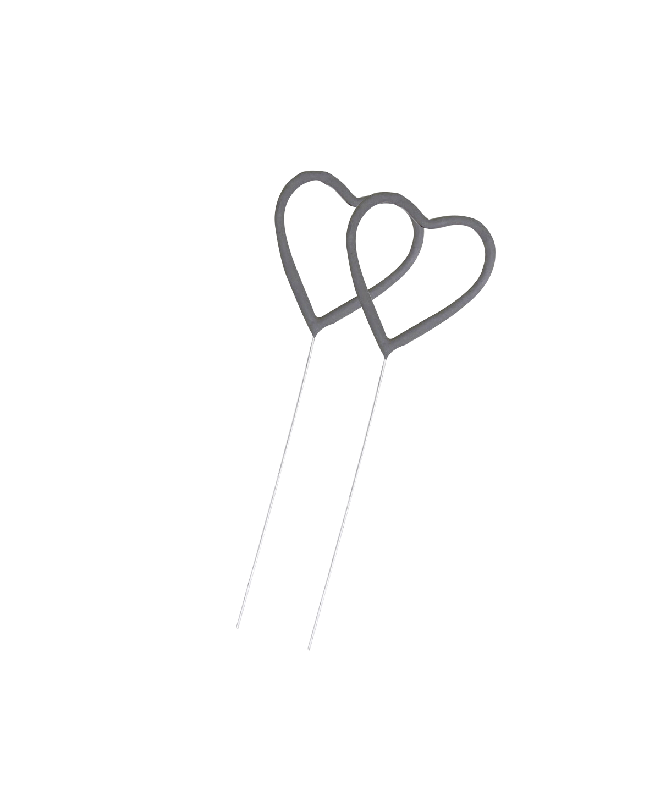 Heart Shaped Sparkler