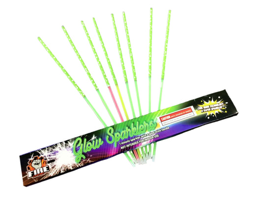 Glow Sparklers cool burning