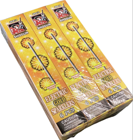 Gold 10 Sparklers