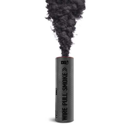 Tactical Black smoke - WP40 pull chain smoke