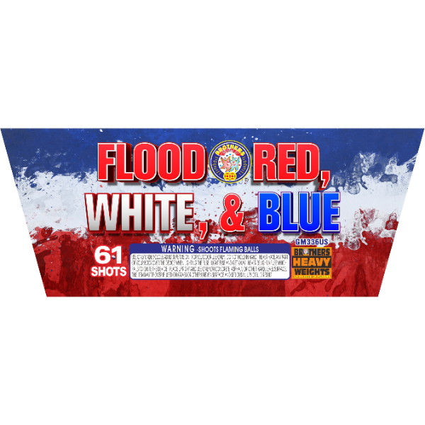 Flood Red White Blue 61shots