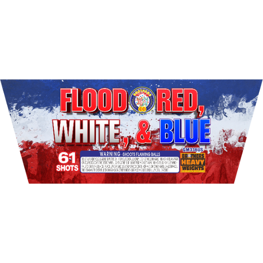 Flood Red White Blue 61shots