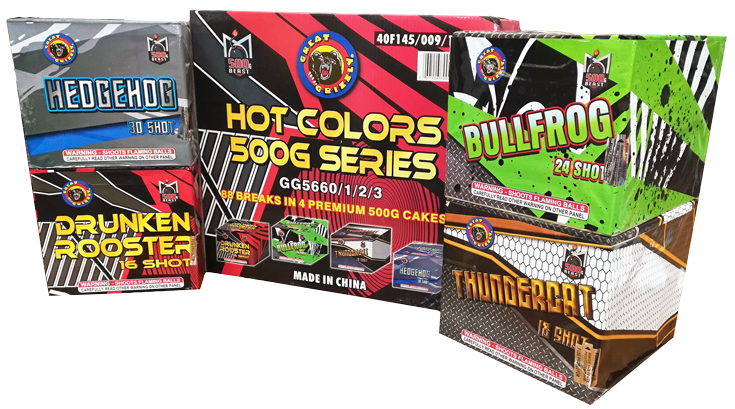 Hot Colors assortment
