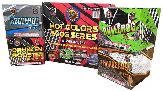 Hot Colors assortment