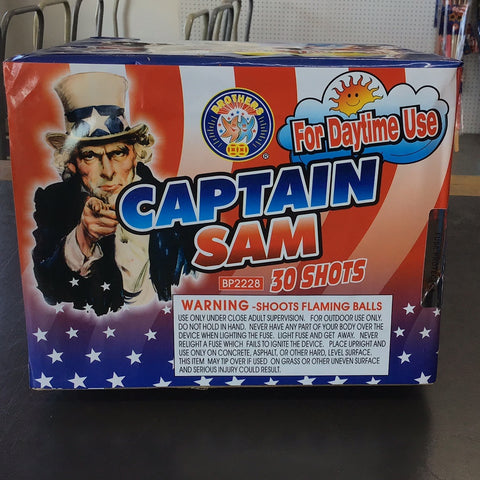 Captain Sam Smoke Chute Cake