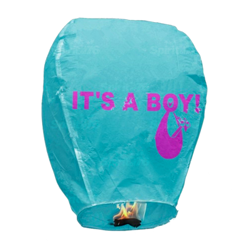It's a Boy lantern
