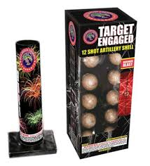 Target Engaged artillery shells