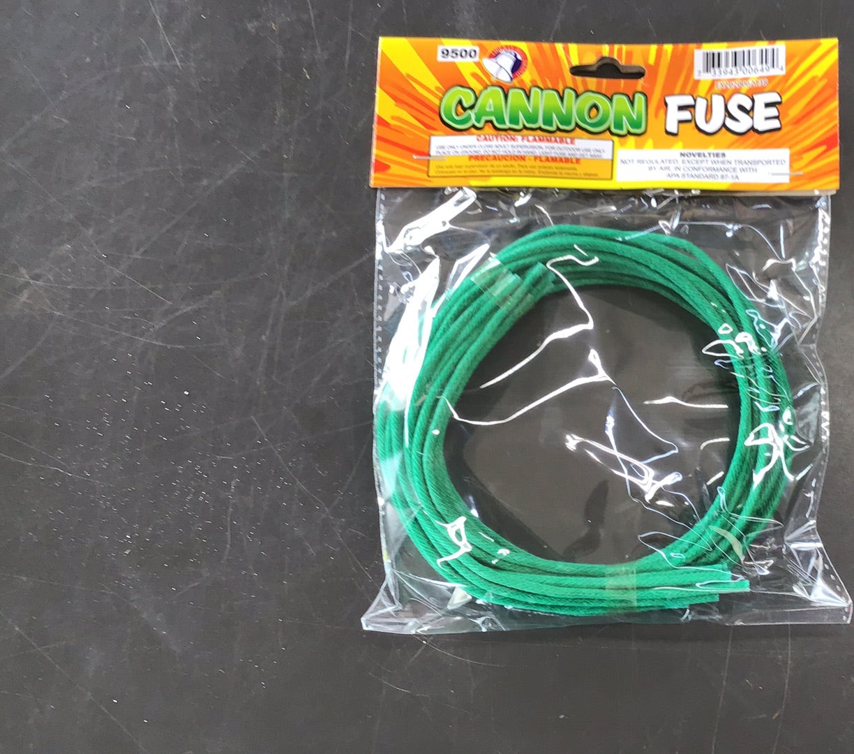 Cannon fuse Green - slow - WE DO NOT SHIP